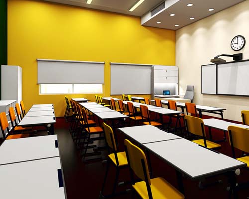 Smart class room in beta Cambridge school