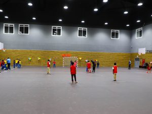 Indoor Sports Hall in Beta Cambridge School Doha Qatar